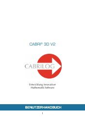 Cabri 3D-Handbuch