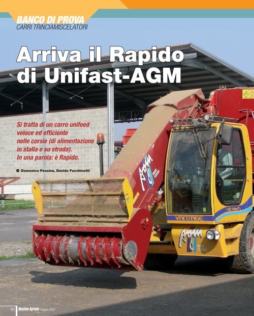 Arriva il Rapido di Unifast-AGM - Profpessina.altervista.org