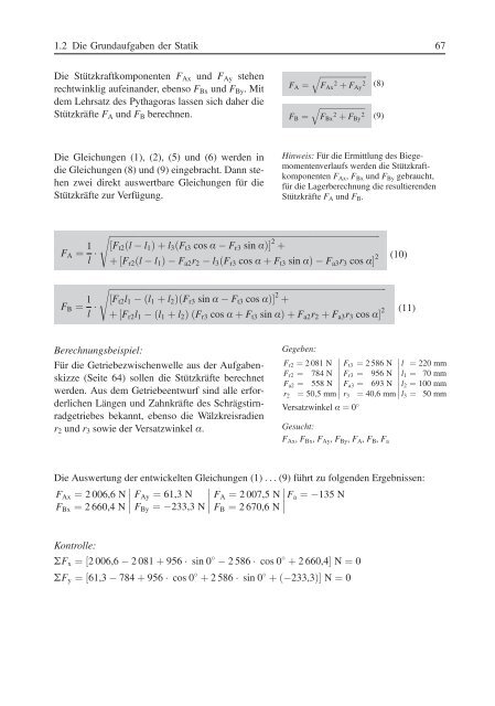 Alfred Böge Technische Mechanik - PP99