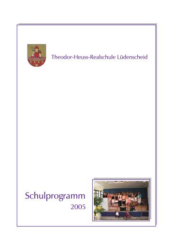 Schulprogramm - Theodor-Heus-Realschule