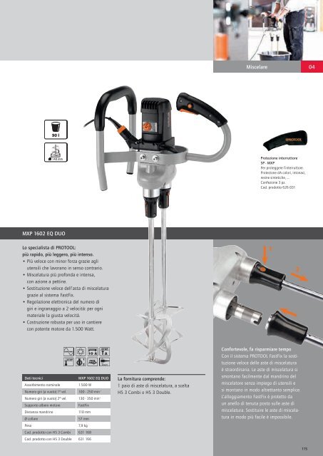 Download Catalogo Utensili elettrici PROTOOL - Utensileria Sarda ...