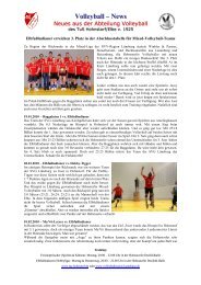 Volleyball – News - beim TuS Hohnstorf