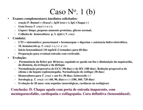 Doença de Chagas - Centro de Pesquisas René Rachou