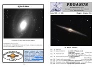 PEGASUS - Gruppo Astrofili Forlivesi