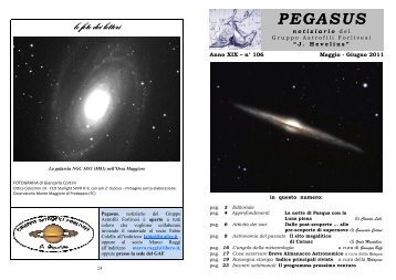 PEGASUS - Gruppo Astrofili Forlivesi