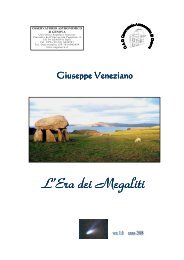 13 - L' Era dei megaliti - Osservatorio Astronomico di Genova