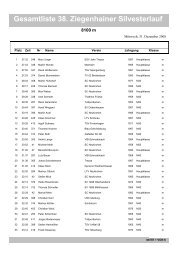 Gesamtliste 8100m - Tuspo Ziegenhain