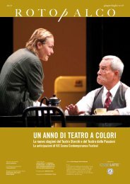 R O T O  p A L C O - produzioni ert - Emilia Romagna Teatro