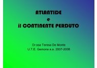 Due parole sul Continente Perduto - COMUNICAZIONE CRISTALLINA