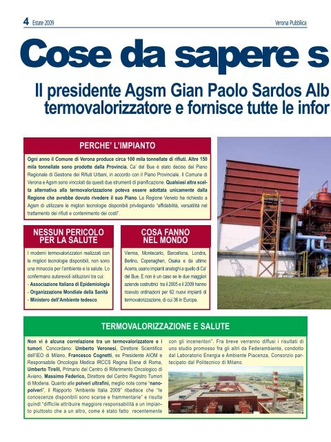 scarica la rivista in pdf - Verona Pubblica