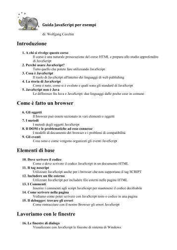 Guida JavaScript per esempi.pdf - diskgoor