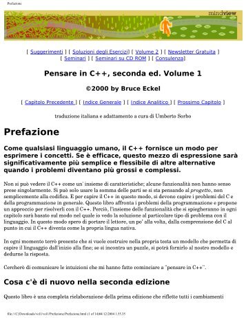 Pensare in c++ 1° vol - contiriccardo.