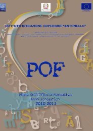 P.O.F a.s. 2010/11 - Istituto Antonello