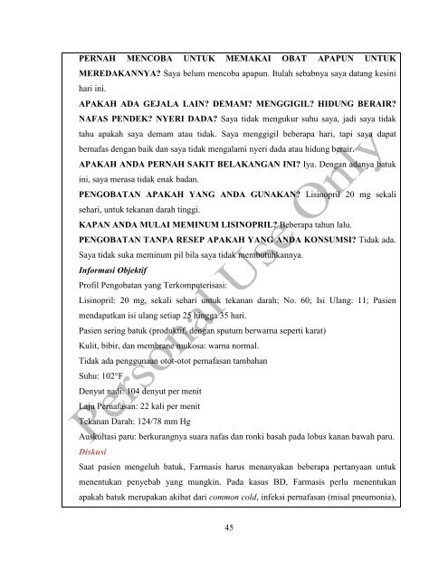 Sistem Pernafasan: Assessment, Patofisiologi, dan Terapi ...