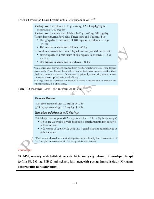 Sistem Pernafasan: Assessment, Patofisiologi, dan Terapi ...