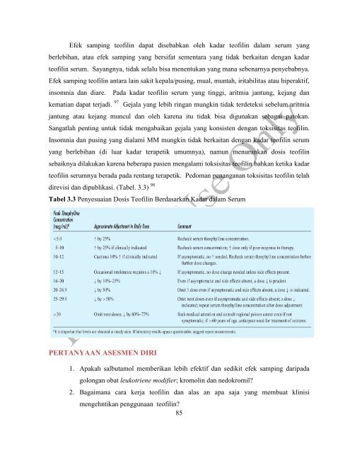 Sistem Pernafasan: Assessment, Patofisiologi, dan Terapi ...