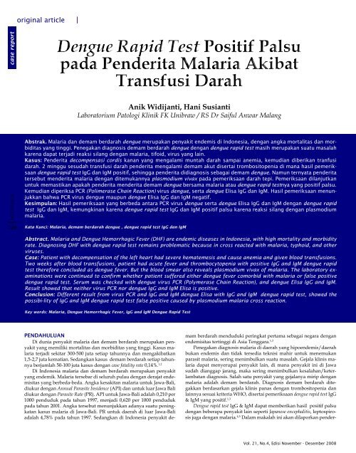 Medicinus Edisi November - Desember 2008 - Dexa Medica