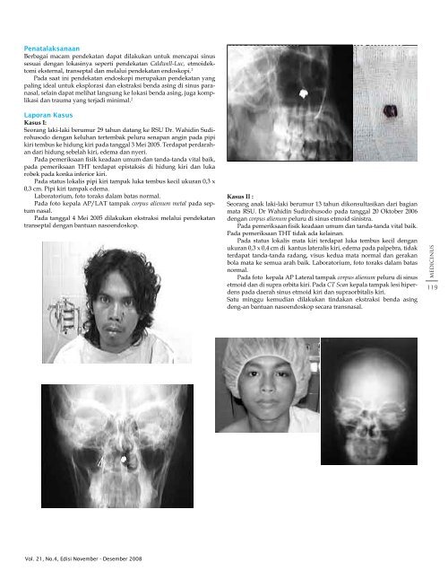 Medicinus Edisi November - Desember 2008 - Dexa Medica