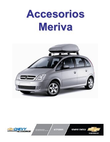 Accesorios Meriva