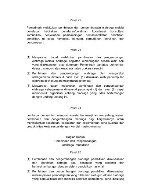 undang-undang republik indonesia nomor 3 tahun 2005 tentang ...