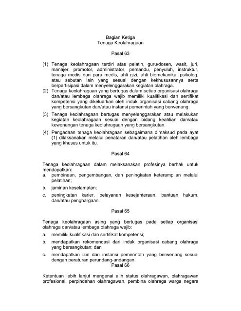 undang-undang republik indonesia nomor 3 tahun 2005 tentang ...