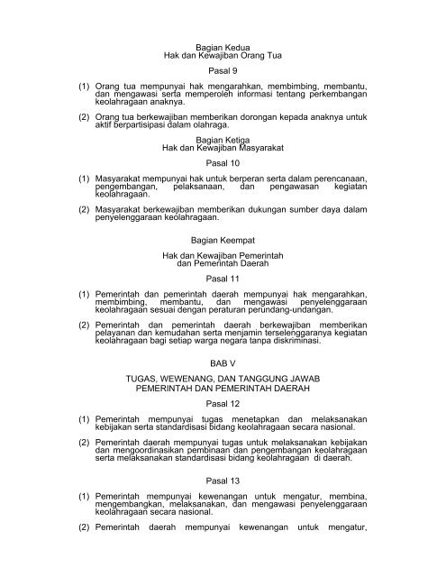 undang-undang republik indonesia nomor 3 tahun 2005 tentang ...