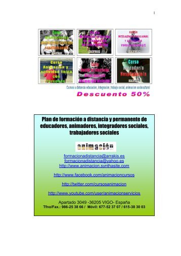 Catalogo Cursos educacion