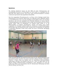 Badminton - beim TuWI Adenau!