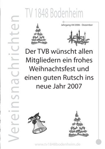 Heft 4 - TV 1848 Bodenheim
