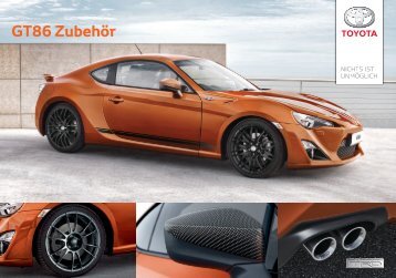 GT86 Zubehör