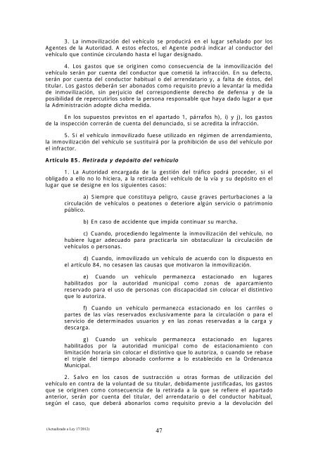 Real Decreto Legislativo 339/1990, de 2 de marzo, por el que se ...