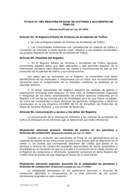 Real Decreto Legislativo 339/1990, de 2 de marzo, por el que se ...