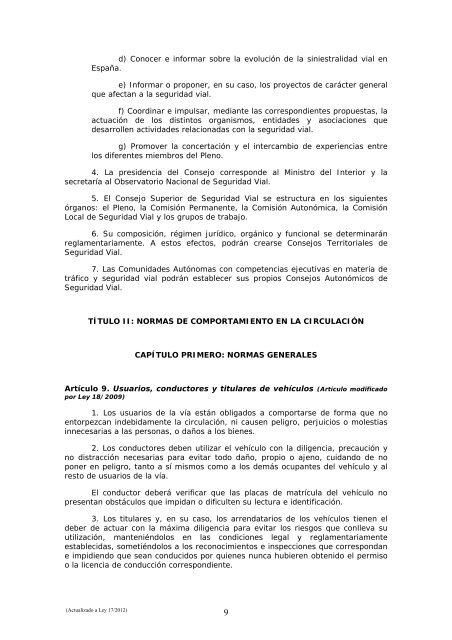 Real Decreto Legislativo 339/1990, de 2 de marzo, por el que se ...