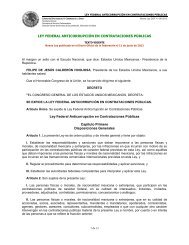 Ley Federal Anticorrupción en Contrataciones Públicas - Conagua