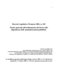 Decreto Legislativo 30 marzo 2001, n. 165 Norme generali ... - Adisu