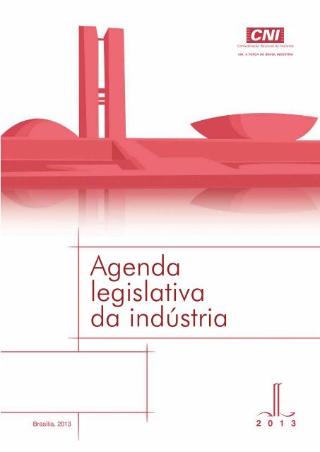 Agenda Legislativa da Indústria 2013 - CNI