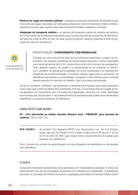 Agenda Legislativa da Indústria 2013 - CNI