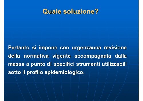 Ministero della Salute Mixomatosi Aspetti legislativi e di polizia ...