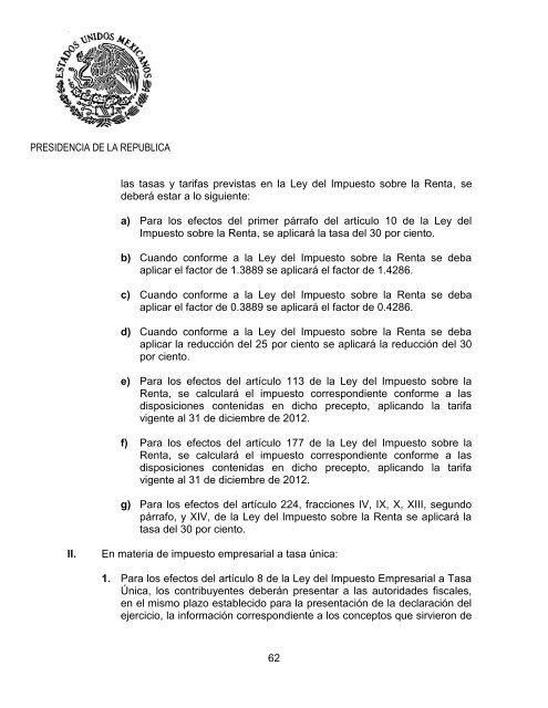 Proceso Legislativo - Cámara de Diputados