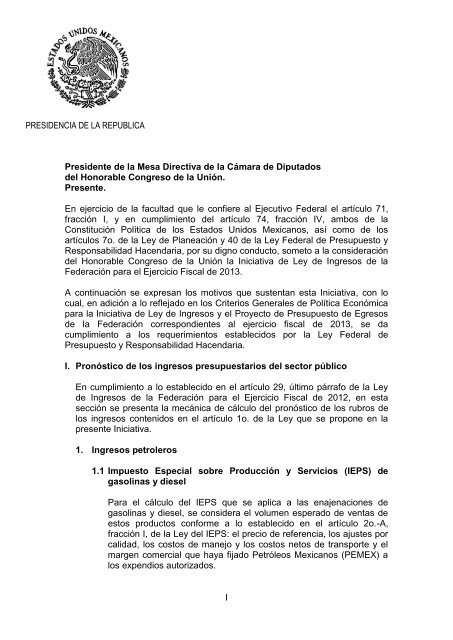 Proceso Legislativo - Cámara de Diputados