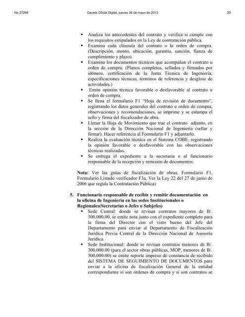 manual de procedimientos para la fiscalización de obras