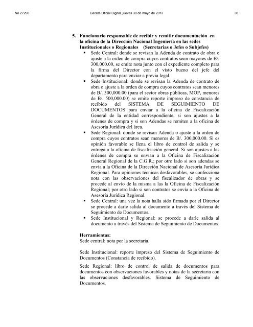 manual de procedimientos para la fiscalización de obras