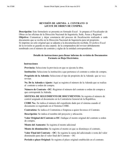 manual de procedimientos para la fiscalización de obras