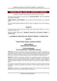 código penal para el distrito federal - Patronato de Obras e ...