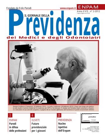 IL GIORNALE DELLA dei Medici e degli Odontoiatri ... - Enpam