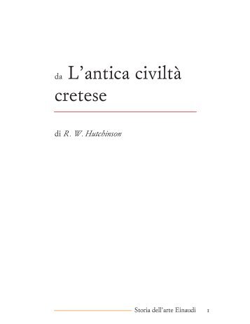 da L'antica civiltà cretese - Artleo.it