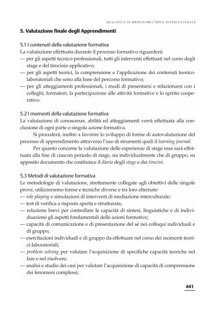 indagine sulla mediazione culturale in italia - Integrazione Migranti