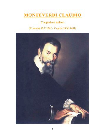 361 - Monteverdi Claudio - Magia dell'Opera