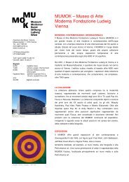MUMOK – Museo di Arte Moderna Fondazione Ludwig Vienna