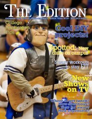 The Edition Issue One 2012-2013 - My High School Journalism ...